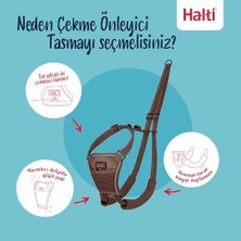 Haltı Çekme Önleyici Koşum Takımı - Tasma Kayışından Çekmeyi Durduracak Profesyonel Köpek Koşum Takımı, Ayarlanabilir, Yansıtıcı ve Nefes Alabilir, Küçük Köpekler Için (S Boy, Derin Ceviz)