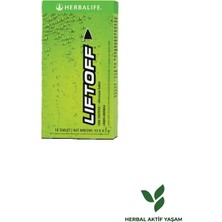 Herbalife Liftoff Limon Aromalı Efervesan Tablet (10 Tablet)