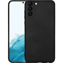 Tekno Grup Galaxy S22 Kılıf Içi Kadife Yumuşak Lansman Kılıf-Siyah