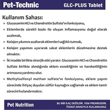 Glc Plus Tablet – Kedi ve Köpekler Için Glukozamin ve Kondroitin Içerikli Eklem Destekleyici Takviye – 75 Tablet