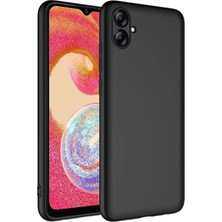 Tekno Grup Galaxy A04E Kılıf Içi Kadife Yumuşak Lansman Kılıf-Siyah