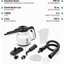 Özbience Güçlü Buharlı Temizleyici 1500W, 3 Bar, Çok Amaçlı Temizlik Makinesi