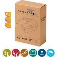 Afila Technopc Uyumlu Notebook Aura TI14N37 Uyumlu Notebook Adaptörü, Laptop Şarj Aleti Cihazı (12V)