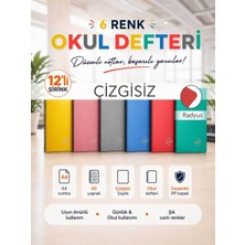 Icon Contra Pp Kapak Spiralli 40 Yaprak A4 Çizgisiz 12 Adet Defter