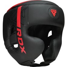 RDX Kara F6 Kafa Koruyucu Kickboks-Muay Thai-Boks Kaskı
