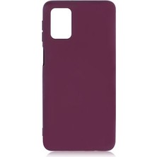 Tekno Grup Galaxy M31S Kılıf Içi Kadife Yumuşak Lansman Kılıf-Koyu Mor