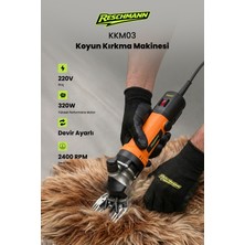 Reschmann R-KKM03 Profesyonel Koyun Kırkma Makinesi (320W - 2400 Rpm)