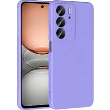 Tekno Grup Realme C75 Kılıf  Içi Kadife Yumuşak Lansman Kılıf-Lila