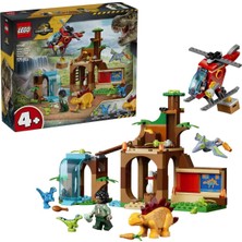 LEGO Jurassic World Velociraptor, Stegosaurus ve Pteranodon Kurtarma 77981 - 4 Yaş ve Üzeri Çocuklar Için Yaratıcı Oyuncak Yapım Seti (171 Parça)
