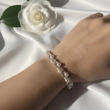 El Yapımı Inci Bileklik, Tasarım Inci Bileklik, Bijuteri Takı, Handmade