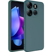 Tekno Grup Tecno Spark Go 2023 Kılıf Içi Kadife Yumuşak Lansman Kılıf-Koyu Yeşil