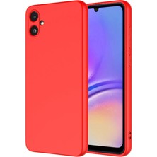 Tekno Grup Galaxy A05 Kılıf Içi Kadife Yumuşak Lansman Kılıf-Kırmızı