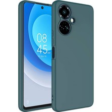 Tekno Grup Tecno Camon 19 Pro Kılıf Içi Kadife Yumuşak Lansman Kılıf-Koyu Yeşil