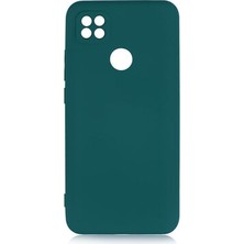 Tekno Grup Xiaomi Redmi 9c Kılıf  Içi Kadife Yumuşak Lansman Kılıf-Koyu Yeşil