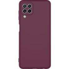 Tekno Grup Galaxy M32 Kılıf Içi Kadife Yumuşak Lansman Kılıf-Koyu Mor