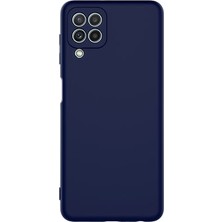 Tekno Grup Galaxy A22 4g Kılıf Içi Kadife Yumuşak Lansman Kılıf-Lacivert