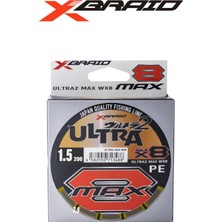 Ygk Xbraid Ultra 2 Max Pe Wx8 200 mt Multicolor Ip Misina