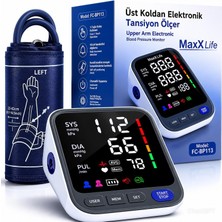 Max Life Maxx Life Üst Koldan Dijital Tansiyon Aleti Büyük Ekran Hafızalı FC-BP113
