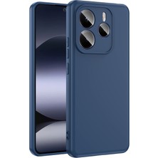 Tekno Grup Xiaomi Redmi Note 14 5g  Kılıf  Içi Kadife Yumuşak Lansman Kılıf-Lacivert