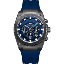 Slazenger SL.09.2568.2.699 Quartz Silikon Mavi 44 mm Erkek Kol Saati