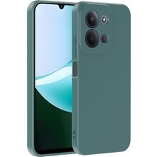 Tekno Grup Xiaomi Redmi 15C Kılıf  Içi Kadife Yumuşak Lansman Kılıf-Koyu Yeşil