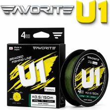 Favorite U1 4x 150 mt Koyu Yeşil Ip Misina