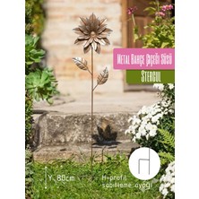Via Gardenia Stergul Metal Bakır Renk Süs 24*80CM