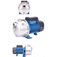 SCHUTZENGER Bakır Sargılı Paslanmaz 1.5 Hp 4.5 Bar 8 Metre Emiş Max 70 Metre Dik Su Pompası Bakır Bronz Fanlı