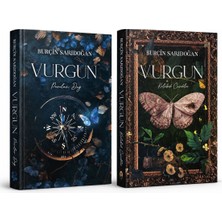 Lapis Burçin Sarıdoğan Vurgun Serisi Ciltli 2 Kitap Seti Pusulası Dağ ve Kelebek Çiçekler