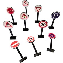 Özbience Eğitici Ahşap Trafik Işaretleri ve Levhaları Seti, Güvenli Öğrenme