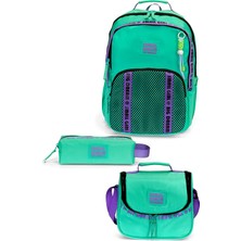 Coral High Su Yeşili 3'lü Okul Çanta Seti SET0124407