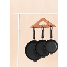 Gastrolux Evo Çıkarılabilir Kulp Indüksiyon Uyumlu 32 cm Tava