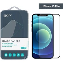 Techugo Gor iPhone 13 Mini 5.4 9d Hardening Tempered Full Cam Ekran KORUYUCU-1852