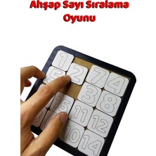 Özbience Eğlenceli Ahşap Sayı Sıralama ve Matematik Öğrenme Seti
