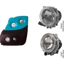 Aygersan Far Uzun Spot 12V Bone+Kablolu Çizgisiz Mercedes 403 Peugeot Premıer Temsa Otokar Iveco