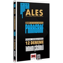Yargı Yayınları 2026 Birebir Ales Paragraf Tamamı Çözümlü 12 Deneme