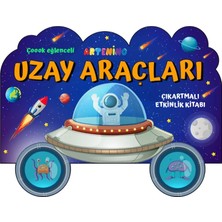 ÖNÇ - PRİME Taşıtlar Serisi - Uzay Araçları Çıkartmalı Etkinlik Kitabı