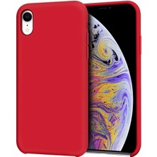 Techugo iPhone Xr 6.1inch Lansman Kılıf Içi Kadife Soft Silikon KILIF-1852
