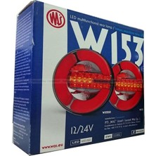 Was W153 Ldmultifunctional Rear Lamp 1128 Black (Siyah)