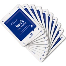 Mjcare Men's Cica Refreshing Mask 10'lu - Erkeklere Özel Canlandırıcı Yarım Yüz Maskesi