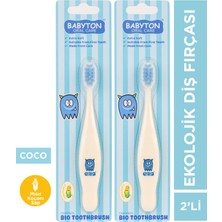 Babyton Ekolojik Diş Fırçası 2'li Set Coco