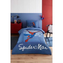 Özdilek Spiderman Sense Tek Kişilik Lisanslı Lastikli Çocuk Nevresim Takımı