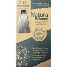 Natura Balance Saç Boyası 9.11 Yoğun Küllü Çok Açık Kumral