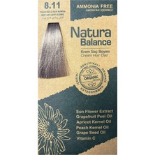 Natura Balance Saç Boyası 8.11 Yoğun Küllü Açık Kumral