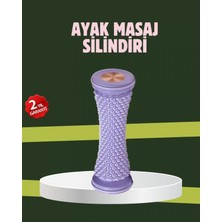 Pileli Store Ayak Masaj Aleti Kirpi Masaj Topu Kompakt Taşınabilir