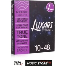 Luxars LX6-010 Akustik Gitar Tel Seti