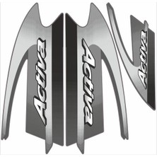Motosev Honda Activa Uyumlu Sticker Set 004