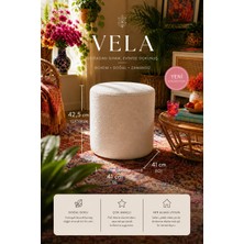Görkem Mobilya Vela Yuvarlak Puf