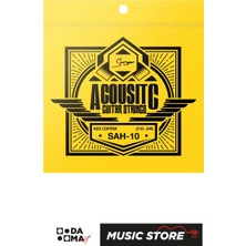 Smiger Sah-10 Akustik Gitar Tel Seti