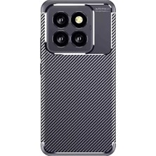 Renas Store Newface Xiaomi Mi 14T Pro Kılıf Auto Focus Karbon Kapak - Lacivert